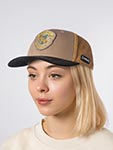 Бейсболка CAPSLAB арт. CL/HP3/1/PCS/HOG Harry Potter Hogwarts (бежевый / черный)